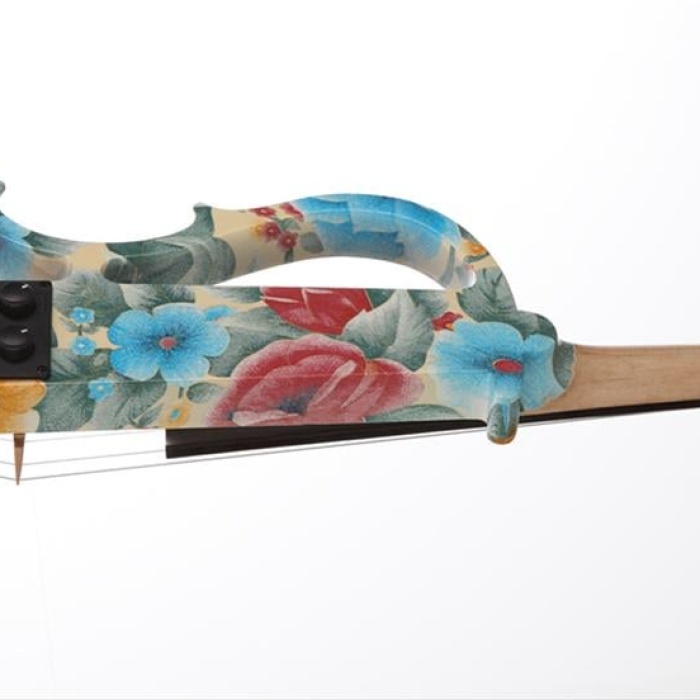 Kinglos KNG DSG-1102 4/4 Elektro Keman Seti (Orta Seviye) | Masif Akçaağaç Gövde, Dahili Kulaklık Çıkışı, Aktif Manyetik Sistem, Yay ve Sert Taşıma Kutusu Dahil